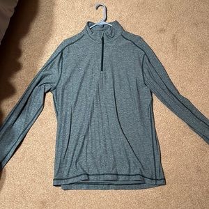 Blue/gray lululemon xl pullover
